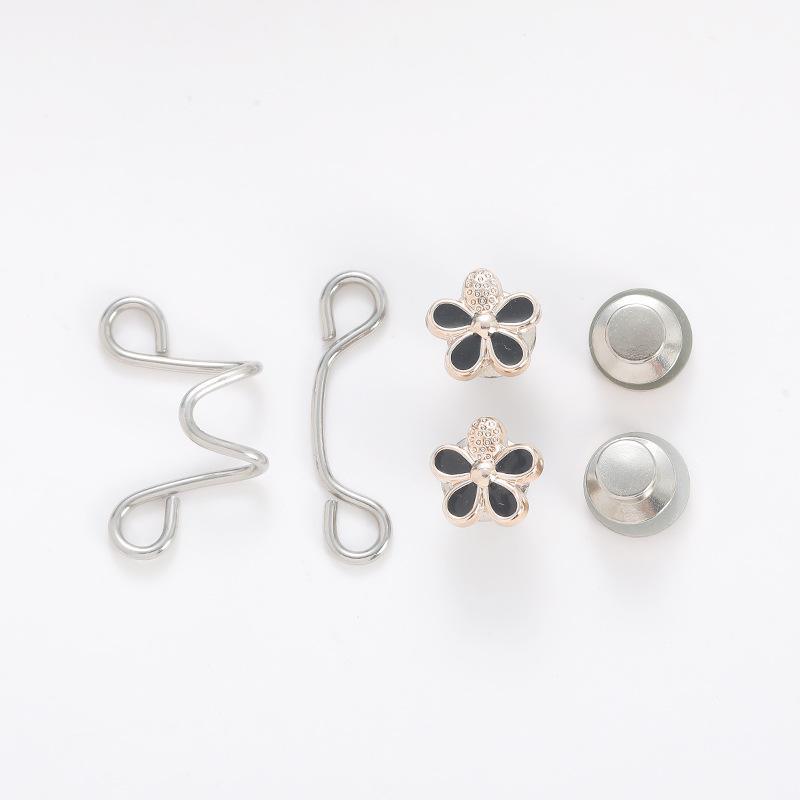 Adjustable Elastic Waistband Button: Nail-Free Waist Cincher Tool for Jeans with Detachable Metal Buckle
Adjustable Elastic Waistband Button: Nail-Free Waist Cincher Tool for Jeans with Detachable Metal Buckle