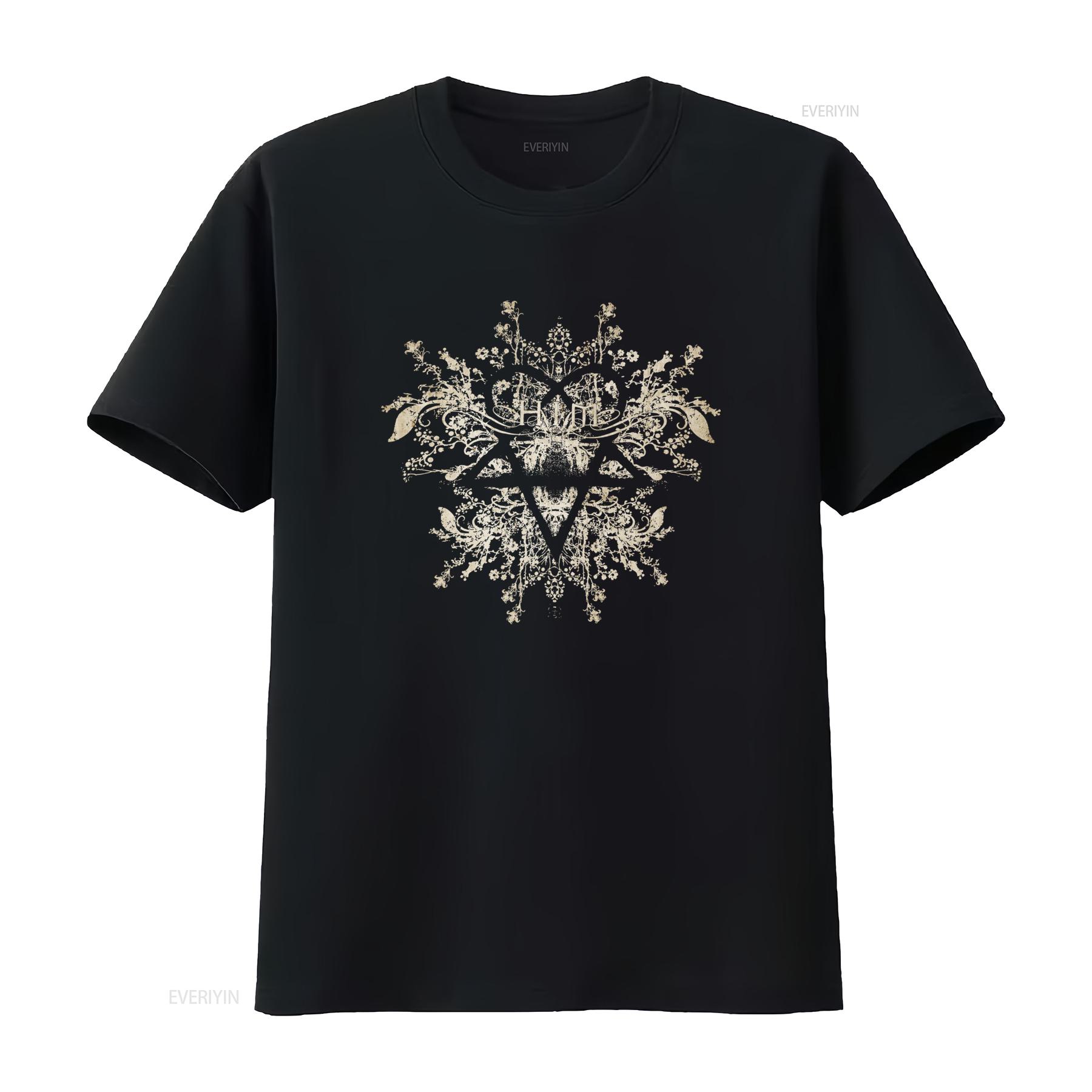 HIM Band Heartagram Black T Shirt 100 Cotton Fashion Top vintage Washed Stretched Versatile Top For Everyday Wear streetwear 4XL
HIM Band Heartagram Black T Shirt 100 Cotton Fashion Top vintage Washed Stretched Versatile Top For Everyday Wear streetwear 4XL