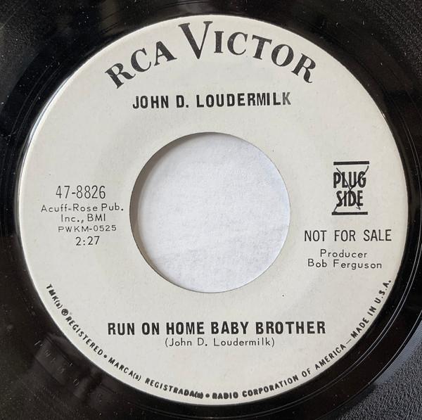 7-дюймовая пластинка JOHN D. LOUDERMILK - Беги домой, братишка / Silver C 478826PROMO RCA Victor 1966 США Поп Б/У
7-дюймовая пластинка JOHN D. LOUDERMILK - Беги домой, братишка / Silver C 478826PROMO RCA Victor 1966 США Поп Б/У