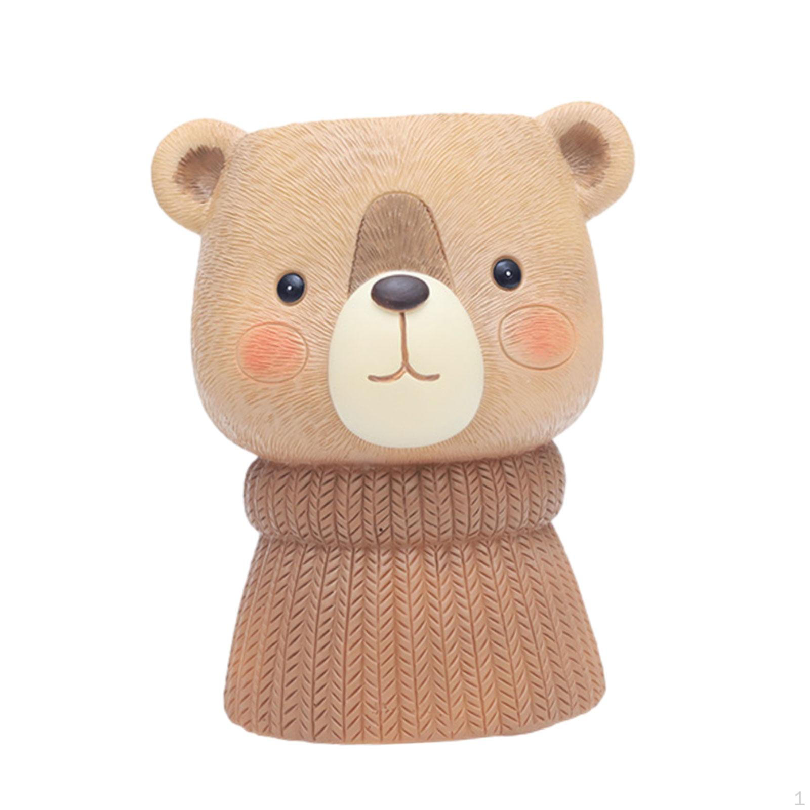 Animal Statue Flower Vase Plant Pot Decoration Artificial Resin Sculpture for Bear
Animal Statue Flower Vase Plant Pot Decoration Artificial Resin Sculpture for Bear