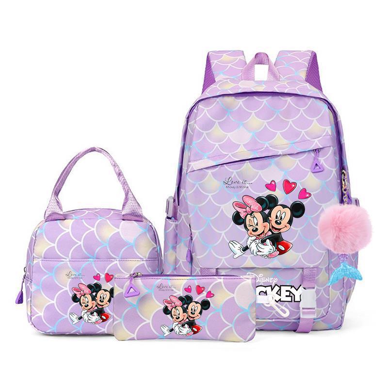 Cartoon Mouse Print Backpack, Teenagers And Children S School Bag Three-Piece Set, Men S And Women S Lunch Bag, Pencil Case. Three piece set
Cartoon Mouse Print Backpack, Teenagers And Children S School Bag Three-Piece Set, Men S And Women S Lunch Bag, Pencil Case. Three piece set