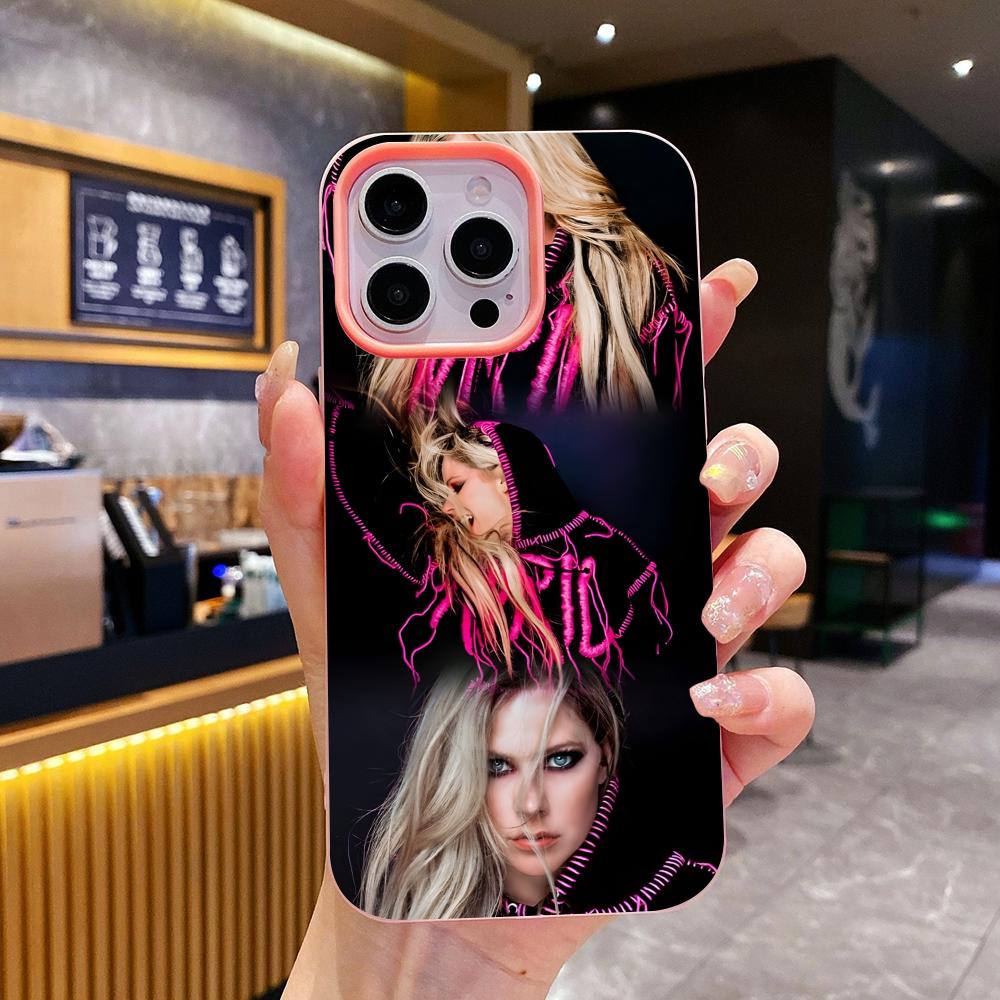 Avril Lavigne Jelly Double layer Pink Mobile Phone Case for iPhone 17 16 15 14 13 12 11 Air Pro Max Plus Protective iPhone Air
Avril Lavigne Jelly Double layer Pink Mobile Phone Case for iPhone 17 16 15 14 13 12 11 Air Pro Max Plus Protective iPhone Air