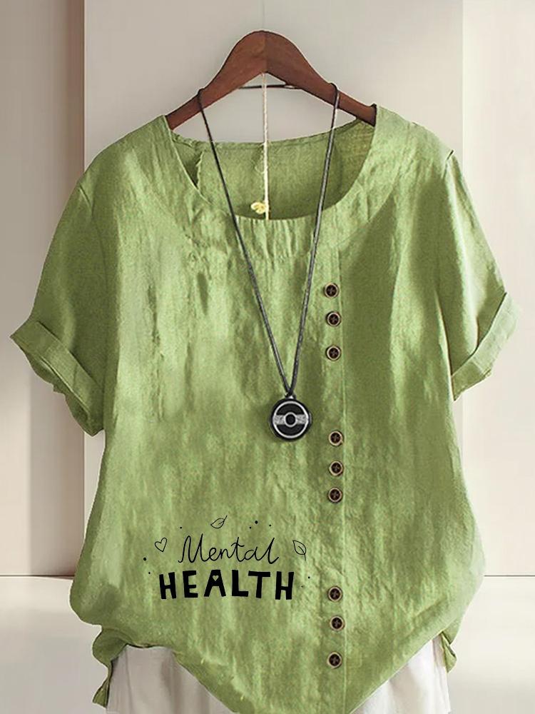 Women s Fashion Black Letters Print Round Neck Short Sleeve T-shirt Summer Casual Cotton Linen Graphic Shirt Leisure Loose Blouse Tops 5XL зелений
Women s Fashion Black Letters Print Round Neck Short Sleeve T-shirt Summer Casual Cotton Linen Graphic Shirt Leisure Loose Blouse Tops 5XL зелений