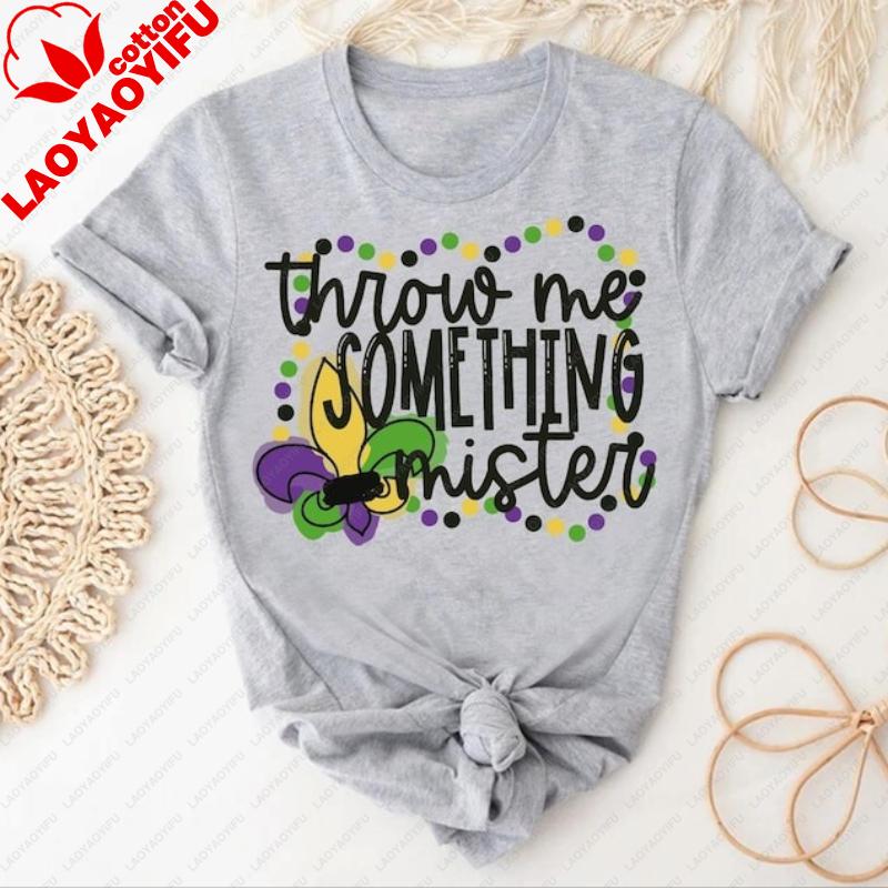 Throw Me Something Mister Fleur De Lis Mardi Gras Toddler Shirt Festival 2026 Tee New Orleans Oversized T Shirt Women Clothes 3XL
Throw Me Something Mister Fleur De Lis Mardi Gras Toddler Shirt Festival 2026 Tee New Orleans Oversized T Shirt Women Clothes 3XL