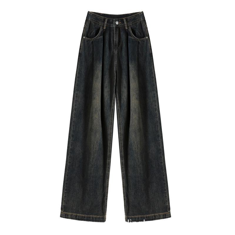 Light Blue Korean Style High-waisted Slim Jeans for Women s New Spring and Autumn Straight Loose Wide-leg Floor-sliding Pants XXL
Light Blue Korean Style High-waisted Slim Jeans for Women s New Spring and Autumn Straight Loose Wide-leg Floor-sliding Pants XXL