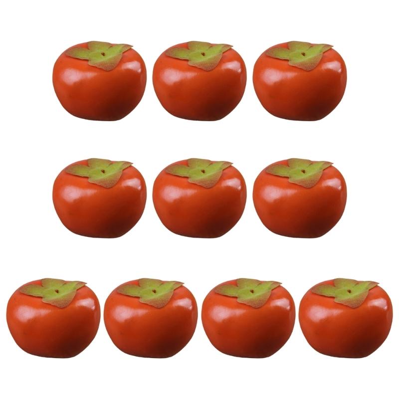 10Pcs Artificial Persimmons Model 8cm Realistic Simulation Persimmons For Festival Decoration And Store Basket Display 1
10Pcs Artificial Persimmons Model 8cm Realistic Simulation Persimmons For Festival Decoration And Store Basket Display 1