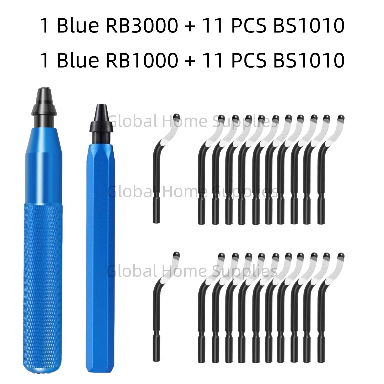2PCS Deburring Tool Kit with 22 Blades Total BS1010 Great for Copper PVC Pipes 3D Printing Resin Art Metal Printed Plastic Edge
2PCS Deburring Tool Kit with 22 Blades Total BS1010 Great for Copper PVC Pipes 3D Printing Resin Art Metal Printed Plastic Edge