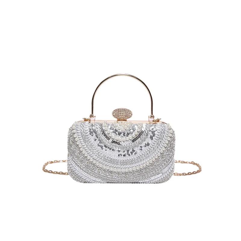 New ladies temperament dress Clutch Bag Glitter Dinner Bag Banquet bag Senior formal fashion elegant party
New ladies temperament dress Clutch Bag Glitter Dinner Bag Banquet bag Senior formal fashion elegant party