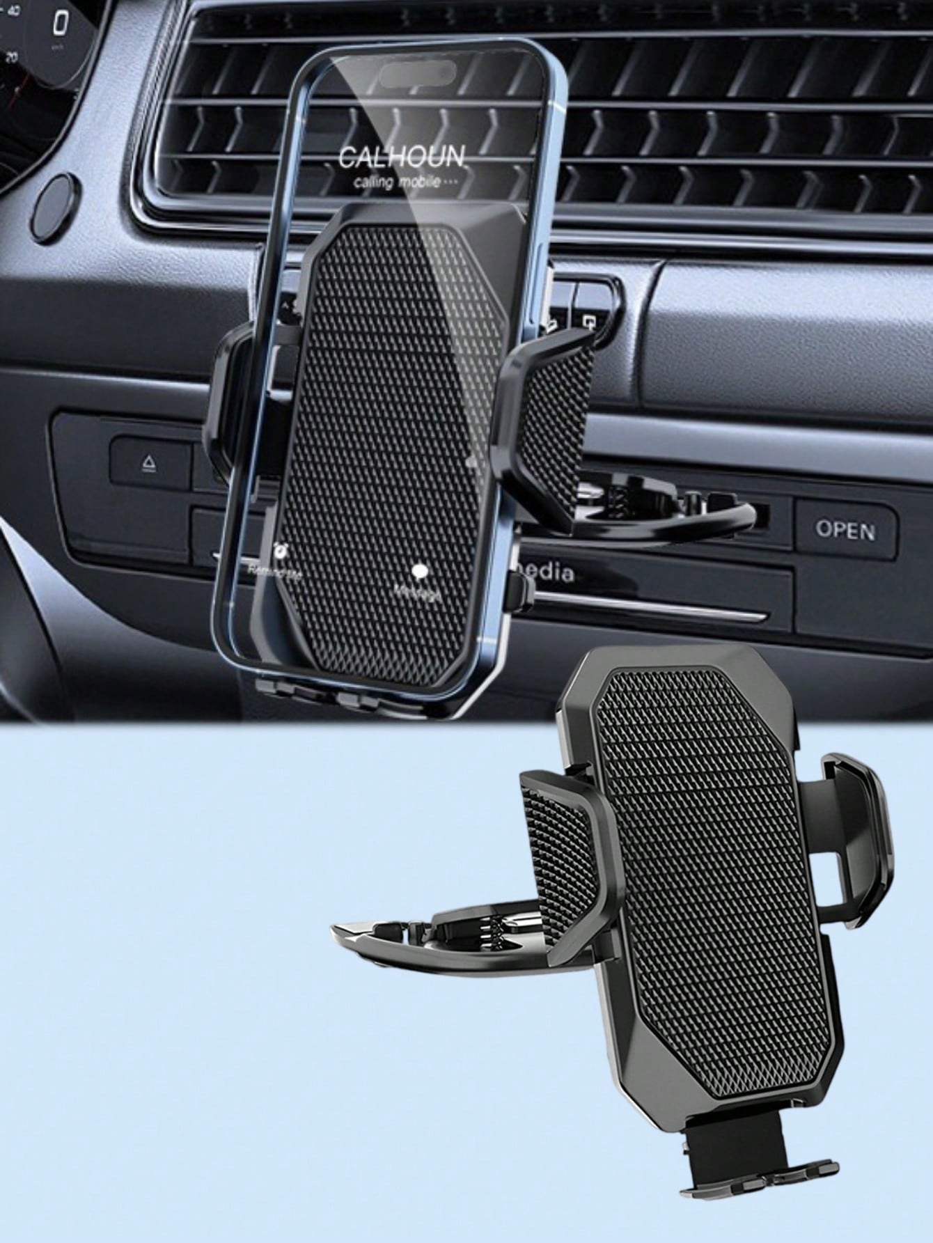 Car CD Slot Phone Holder, Auto Locking 360° Rotation, No Drilling Non-Slip Design, Fits 4.0–6.7 Inch Phones чёрный
Car CD Slot Phone Holder, Auto Locking 360° Rotation, No Drilling Non-Slip Design, Fits 4.0–6.7 Inch Phones чёрный