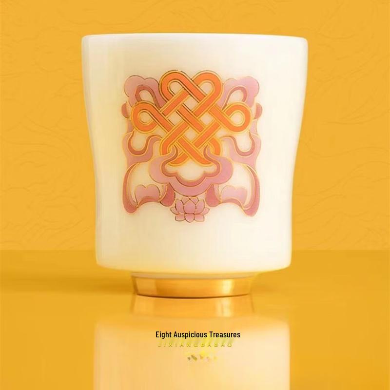 Cha Xun Mutton Fat Jade White Porcelain Master Teacup
Cha Xun Mutton Fat Jade White Porcelain Master Teacup