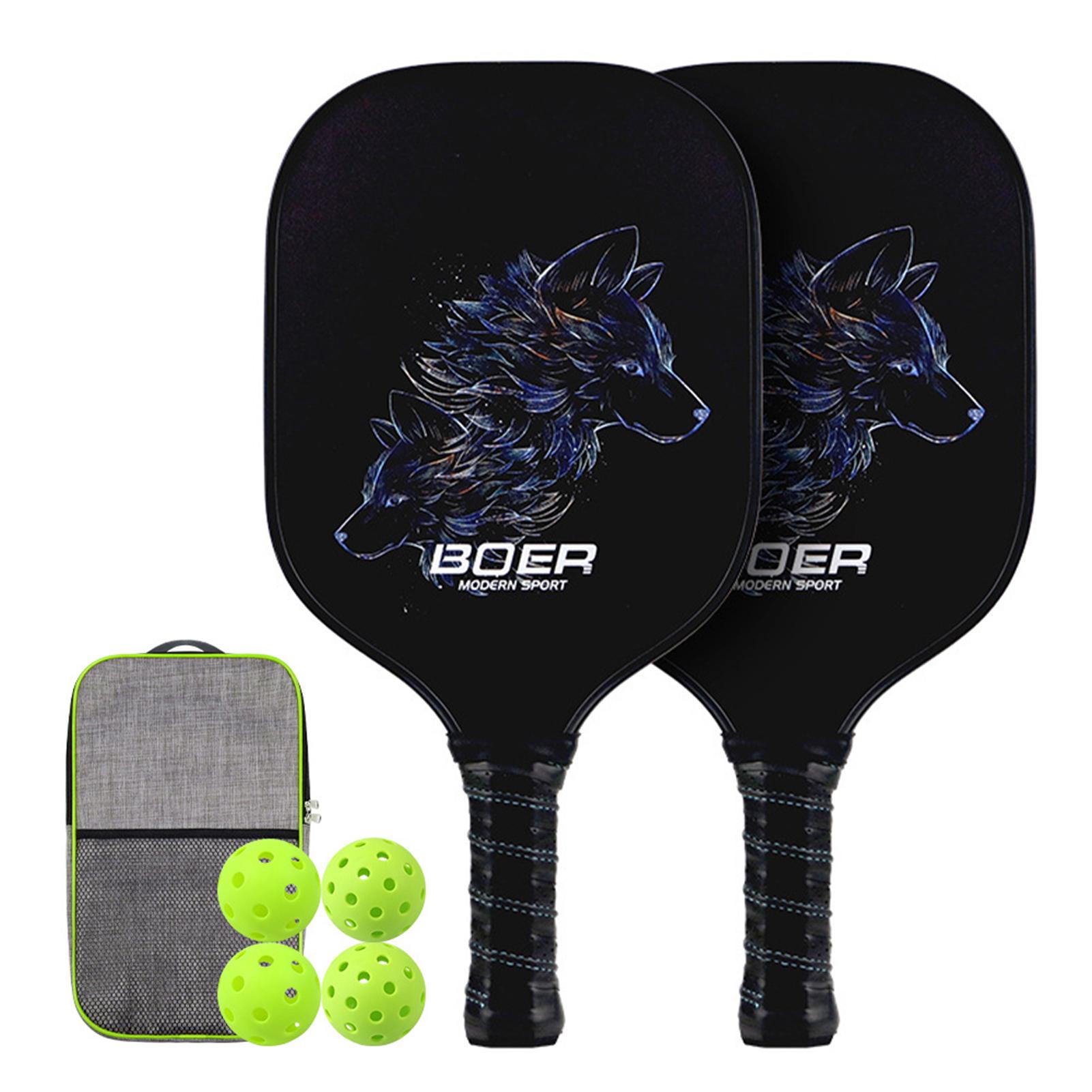 Набор Pickleball с 2 лопатками Pickleball, 4 шариками Pickleball и 1 сумкой для переноски для мужчин и женщин Glass Fiber
Набор Pickleball с 2 лопатками Pickleball, 4 шариками Pickleball и 1 сумкой для переноски для мужчин и женщин Glass Fiber