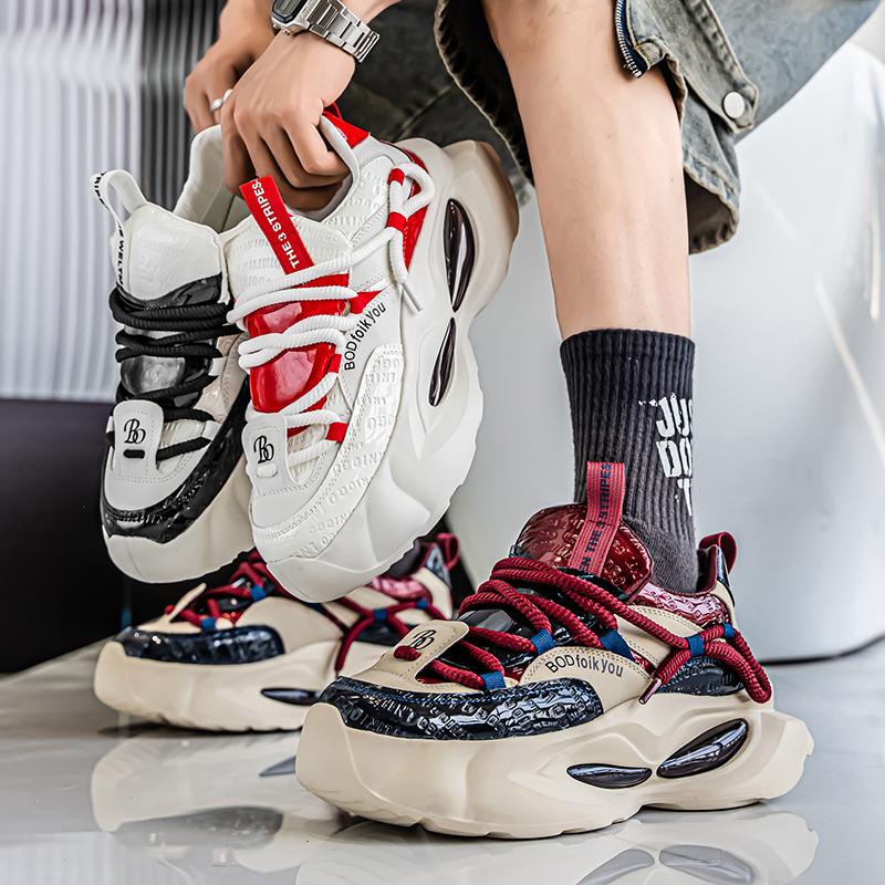 New Fashion Men s Four Seasons Comfortable Thick Sole Shoes Students BoysTrending Soft Sole Breathable Casual Running Sneakers 44 синій/червоний
New Fashion Men s Four Seasons Comfortable Thick Sole Shoes Students BoysTrending Soft Sole Breathable Casual Running Sneakers 44 синій/червоний