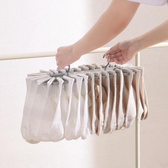 Yousheng Sock Drying Rack with 32 Clips Strong Load-bearing Foldable Design Multipurpose Socks Underwear Laundry Hanging Rack сірий
Yousheng Sock Drying Rack with 32 Clips Strong Load-bearing Foldable Design Multipurpose Socks Underwear Laundry Hanging Rack сірий