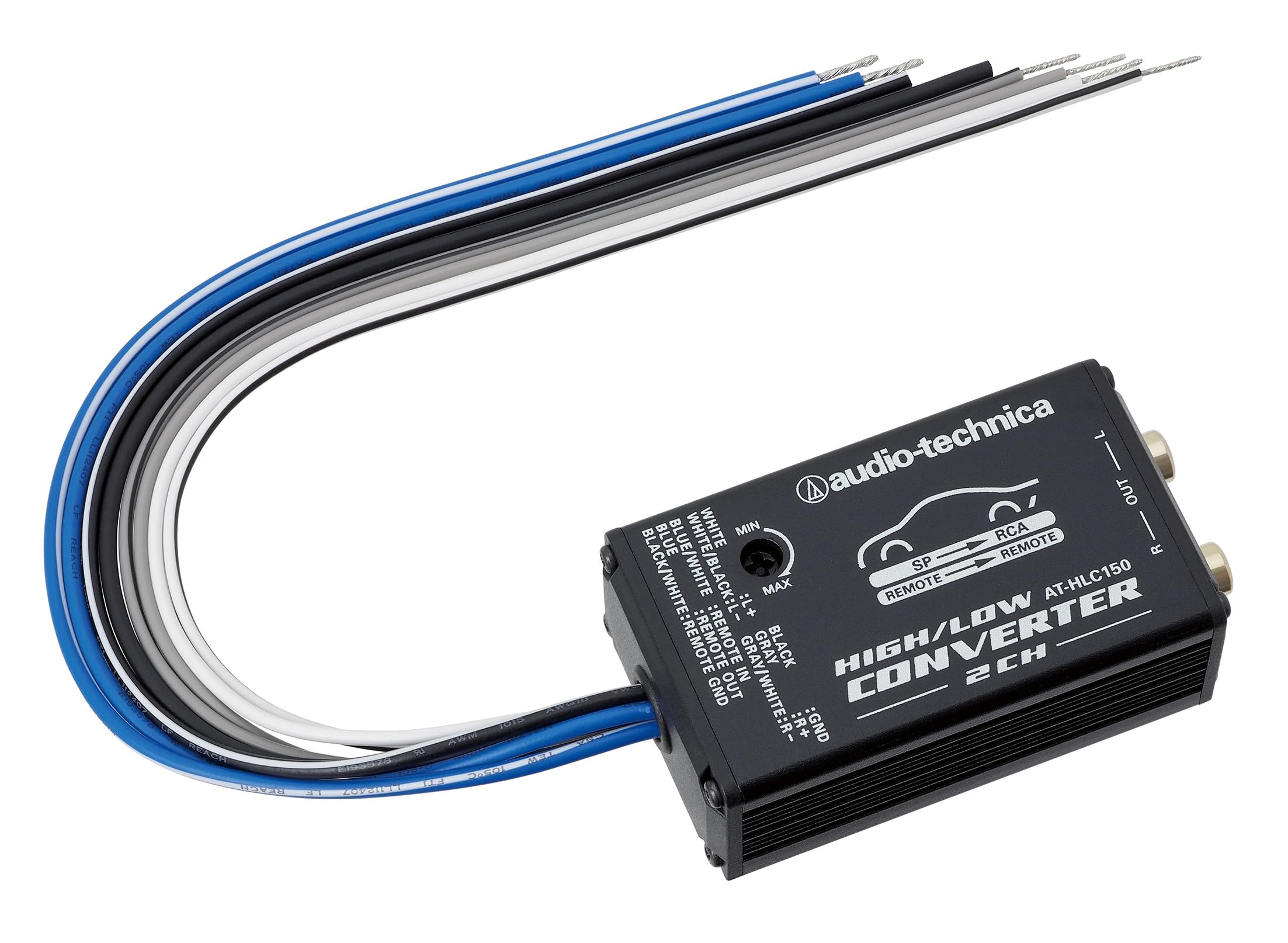 Converter Speaker Line Conversion Pop Noise Suppression Function Delay RCA Metal Body Small 20AWG Audio-Technica AT-HLC150 Hi-Lo
Converter Speaker Line Conversion Pop Noise Suppression Function Delay RCA Metal Body Small 20AWG Audio-Technica AT-HLC150 Hi-Lo