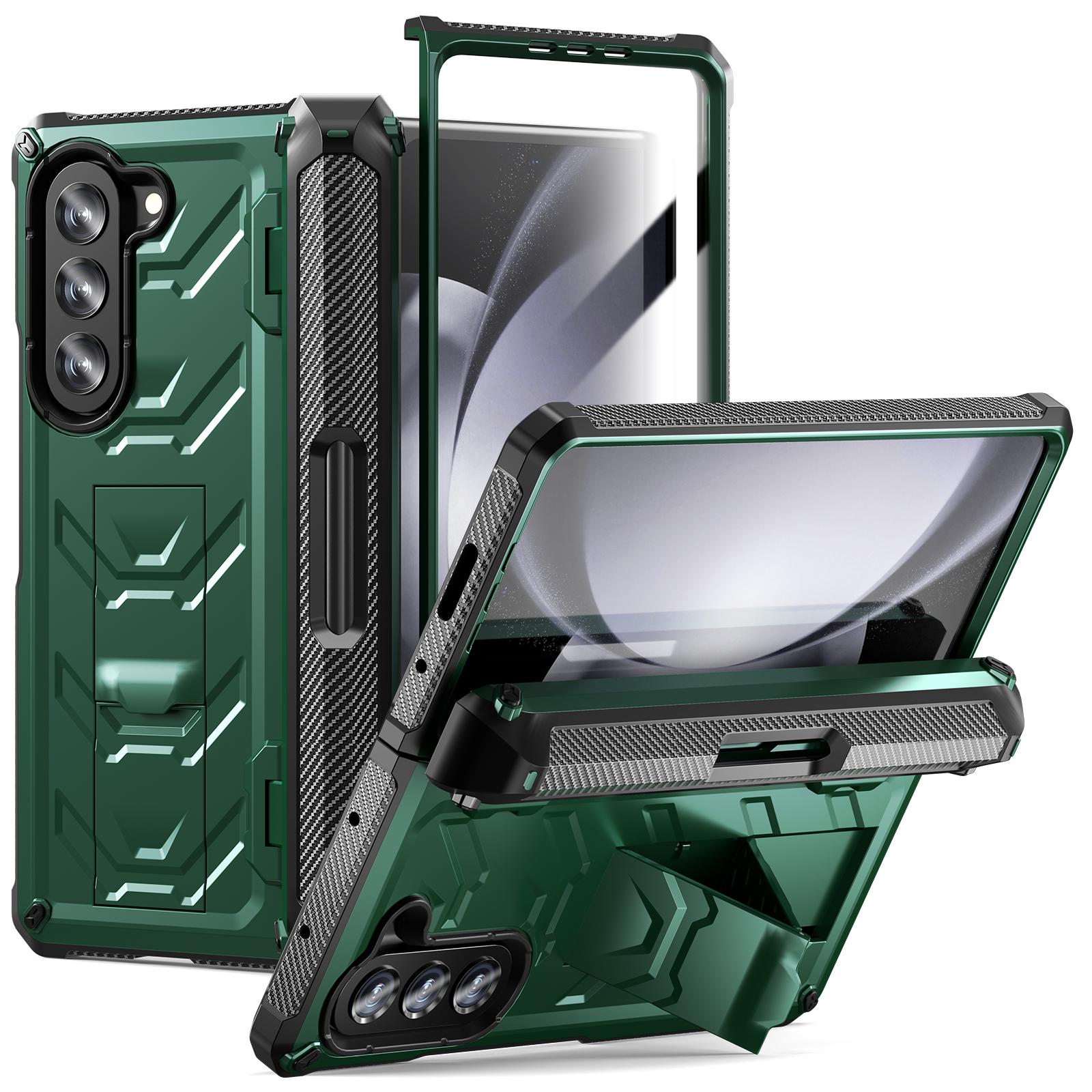 Со слотом для S Pen для Samsung Galaxy Z Fold 5, чехол, шарнирная броня, прочная противоударная подставка, полная защита на 360 градусов, чехол для телефона Fold 4 3 galaxy z fold 4 зелёный
Со слотом для S Pen для Samsung Galaxy Z Fold 5, чехол, шарнирная броня, прочная противоударная подставка, полная защита на 360 градусов, чехол для телефона Fold 4 3 galaxy z fold 4 зелёный