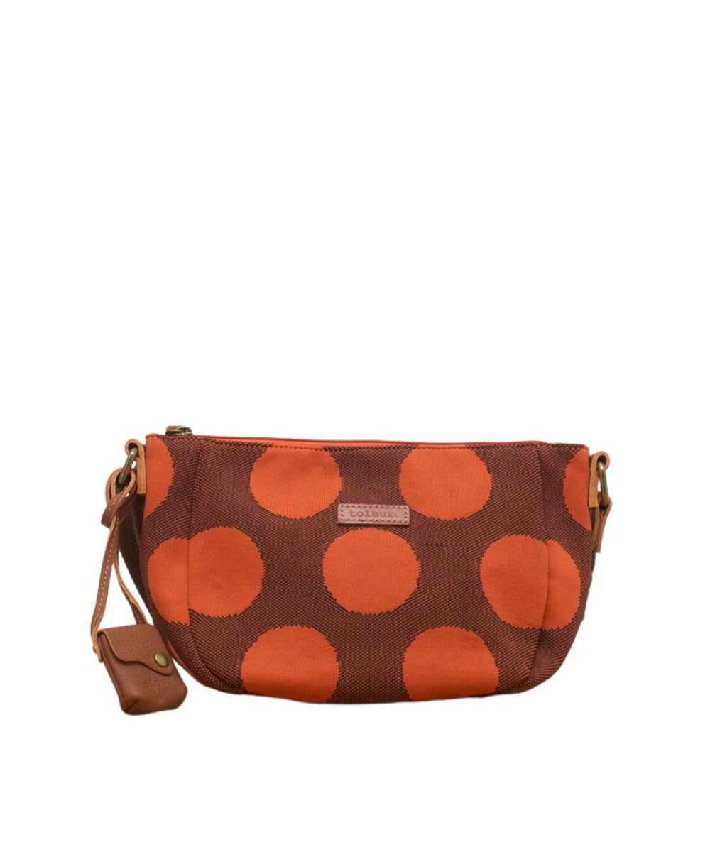 Toleur Dot Knit Shoulder Bag, Dark Orange, Women s, Cowhide Leather and Polyester, 11981-DOR
Toleur Dot Knit Shoulder Bag, Dark Orange, Women s, Cowhide Leather and Polyester, 11981-DOR