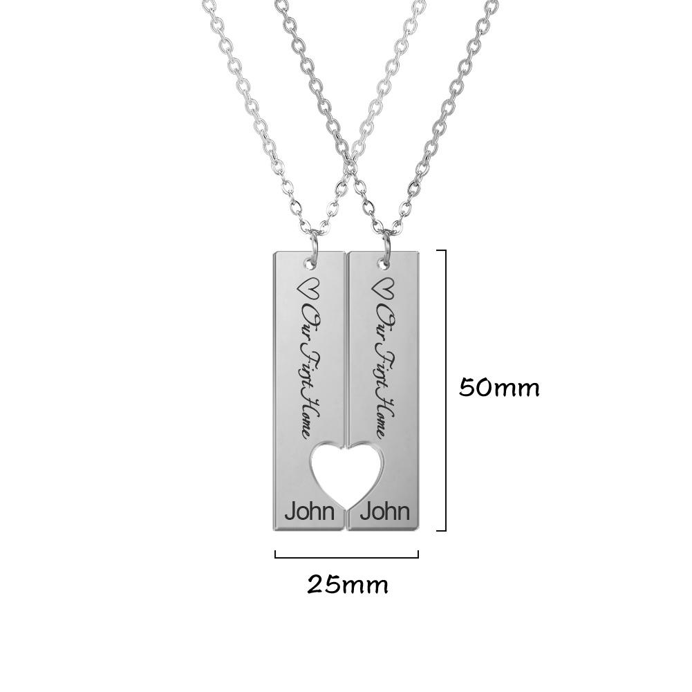Lemegeton Personalized Name Necklaces Engraved Text Pendants for Couples Stainless Steel Jewelry Custom Valentine s Day Gifts 45cm
Lemegeton Personalized Name Necklaces Engraved Text Pendants for Couples Stainless Steel Jewelry Custom Valentine s Day Gifts 45cm