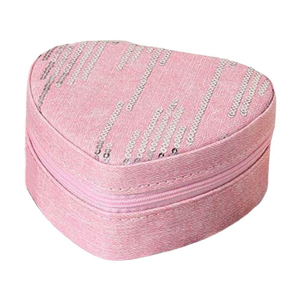 Multi-slots Jewelry Storage Case ABS Rings Necklace Packaging Box Heart Jewelry Organizer Women Style 3
Multi-slots Jewelry Storage Case ABS Rings Necklace Packaging Box Heart Jewelry Organizer Women Style 3