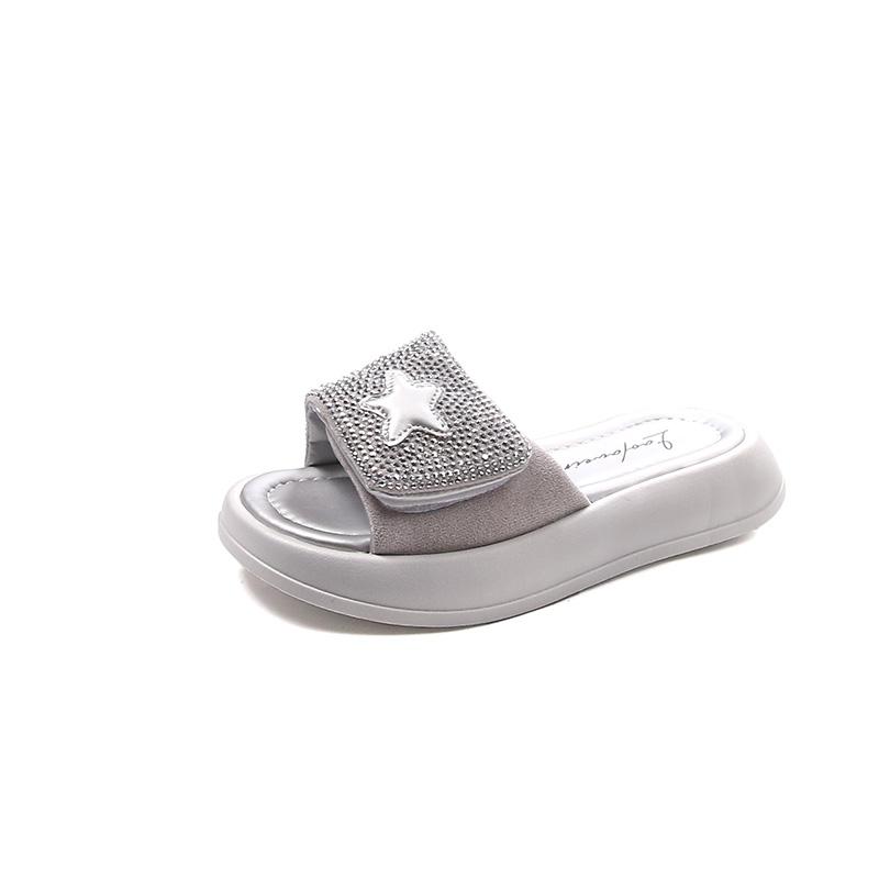 Top Quality Sandalias Girl Slippers Bling Rhinestone Children Sandals Platform Fashion Shiny Kids Casual Shoes Crystal 36
Top Quality Sandalias Girl Slippers Bling Rhinestone Children Sandals Platform Fashion Shiny Kids Casual Shoes Crystal 36