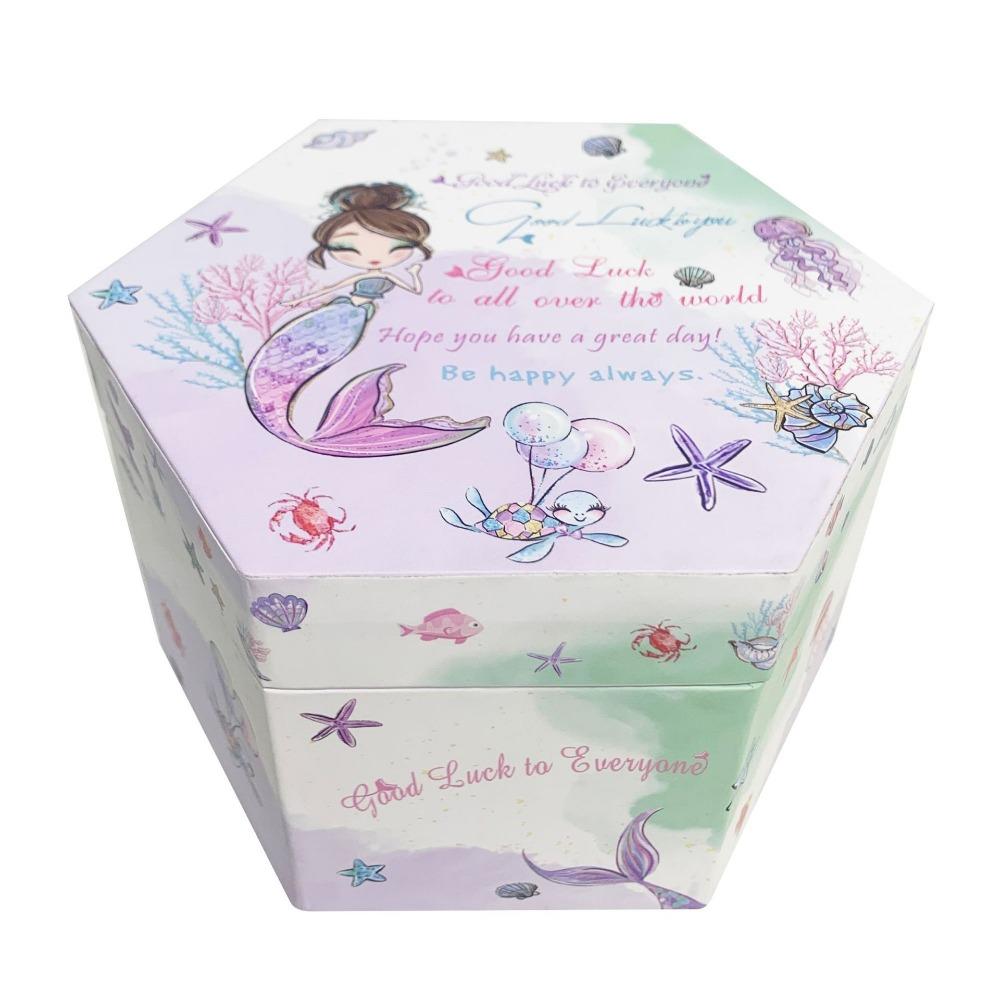 Dustproof Hexagonal Music Box Cute Girls Storage Box Fashion Ocean Princess Jewelry Box Kid фиолетовый
Dustproof Hexagonal Music Box Cute Girls Storage Box Fashion Ocean Princess Jewelry Box Kid фиолетовый