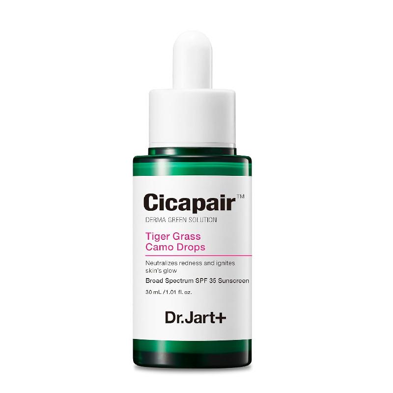 Dr.Jart+ Тональна сироватка для обличчя Tiger Grass Camo Drops 30 мл. SPF 35 З Центелою Азіатською | CC Крем | Корейський Догляд за Шкірою Face Serum 30ml. SPF 35
Dr.Jart+ Тональна сироватка для обличчя Tiger Grass Camo Drops 30 мл. SPF 35 З Центелою Азіатською | CC Крем | Корейський Догляд за Шкірою Face Serum 30ml. SPF 35