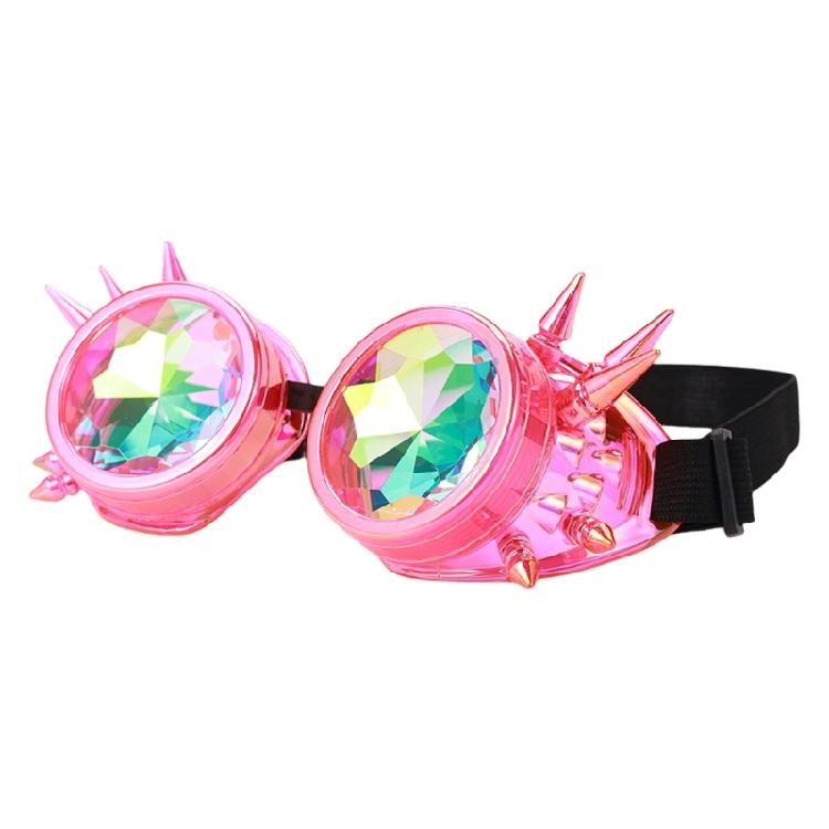 Unisex Steampunk Goggles Glasses Kaleidoscope Rave Goggles Halloween Cosplay Party Costume Psychedelic Goggles Gifts рожевий
Unisex Steampunk Goggles Glasses Kaleidoscope Rave Goggles Halloween Cosplay Party Costume Psychedelic Goggles Gifts рожевий