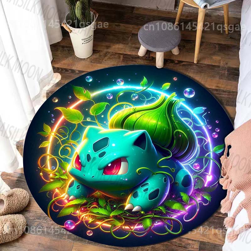 Multiple Sizes Pokemon Bulbasaur Print Round Carpet for Living Room Bedroom Table and Chair Sofa Home Decor Area Rug Luxury Gift 60cm
Multiple Sizes Pokemon Bulbasaur Print Round Carpet for Living Room Bedroom Table and Chair Sofa Home Decor Area Rug Luxury Gift 60cm