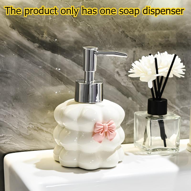 1pcs Ceramic Hand Sanitizer Bottle Press-Type Soap Dispenser for Home Bathroom and Toilet Refillable Liquid Soap Container 250ml білий
1pcs Ceramic Hand Sanitizer Bottle Press-Type Soap Dispenser for Home Bathroom and Toilet Refillable Liquid Soap Container 250ml білий