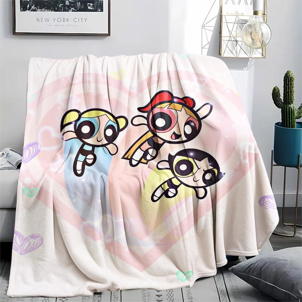 Pink Powerpuff Girls flannel blanket, sweet for home bedroom, great gift for cartoon lovers 75x90cm
Pink Powerpuff Girls flannel blanket, sweet for home bedroom, great gift for cartoon lovers 75x90cm