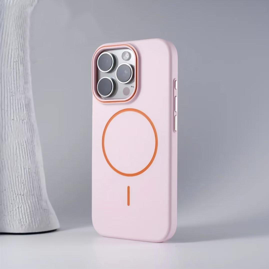 Ultrathin Simple Magsafe Phone Case for iPhone 16 15 14 Plus 13 12 Pro Max Matte Hit Color Lens Wireless Charging Hard PC Cover For iPhone 15 Pro Max
Ultrathin Simple Magsafe Phone Case for iPhone 16 15 14 Plus 13 12 Pro Max Matte Hit Color Lens Wireless Charging Hard PC Cover For iPhone 15 Pro Max