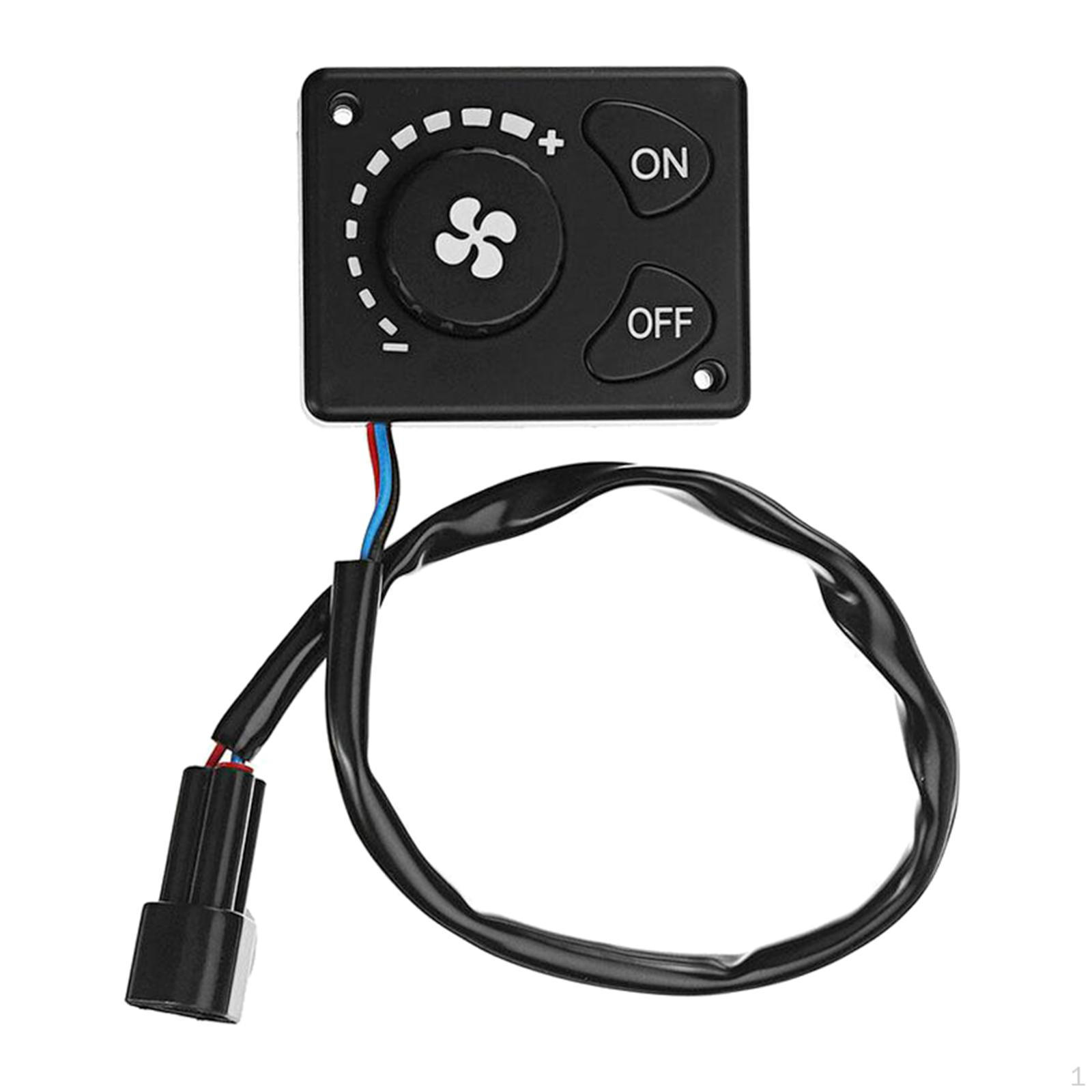 Air 12/24 Heater Control LCD Knob Controller Switch Vehicles
Air 12/24 Heater Control LCD Knob Controller Switch Vehicles