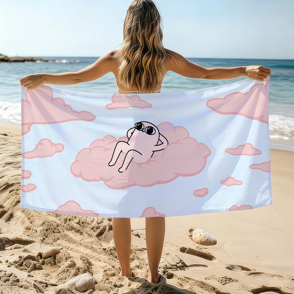 Art K-Ketnipz Cute Towel Beach Towel Oversized Quick Dry Towel Absorbent Soft Swim BeachTowels for Men Women W30*H60(CM)
Art K-Ketnipz Cute Towel Beach Towel Oversized Quick Dry Towel Absorbent Soft Swim BeachTowels for Men Women W30*H60(CM)