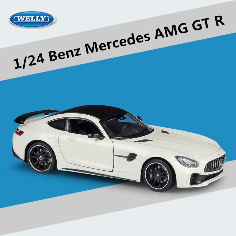 Welly 1:24 Mercedes Benz AMG GT R Alloy Sports Car Model Diecasts Metal Racing Car Vehicles Model Simulation Childrens Toys Gift білий
Welly 1:24 Mercedes Benz AMG GT R Alloy Sports Car Model Diecasts Metal Racing Car Vehicles Model Simulation Childrens Toys Gift білий
