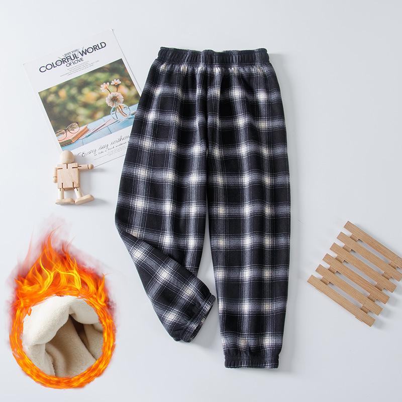 Детские плюшевые клетчатые повседневные брюки - теплые и модные брюки для мальчиков и девочек, осень/зима 2023 г. 100 cm
Детские плюшевые клетчатые повседневные брюки - теплые и модные брюки для мальчиков и девочек, осень/зима 2023 г. 100 cm