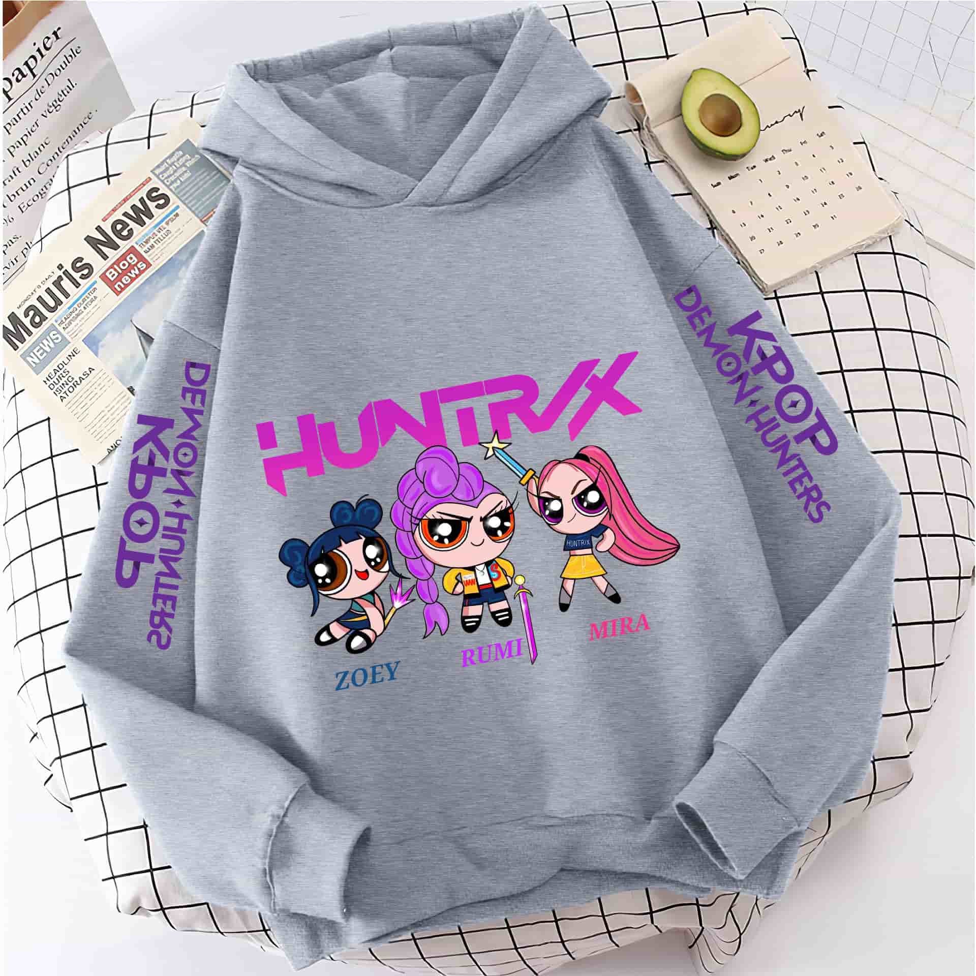 Cute Girls Hooded Sweatshirt Warm Rumi KPop Demon Hunter Cartoon Children s Wave Fashion Casual Tops Casual Black Pink Clothing 170cm
Cute Girls Hooded Sweatshirt Warm Rumi KPop Demon Hunter Cartoon Children s Wave Fashion Casual Tops Casual Black Pink Clothing 170cm