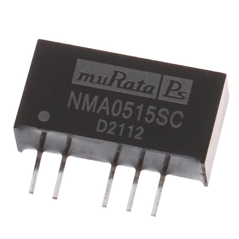 Nma0515Sc Dc-DC Sip-5 ізольований 1 Вт подвійний вихідний перетворювач силового модуля one size
Nma0515Sc Dc-DC Sip-5 ізольований 1 Вт подвійний вихідний перетворювач силового модуля one size