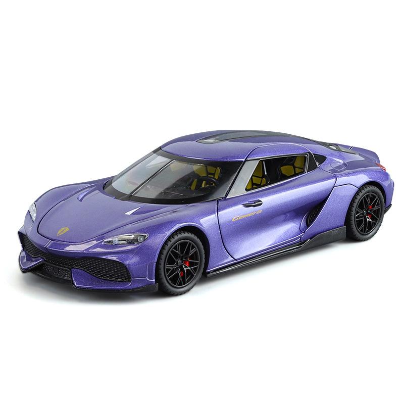 1/24 Koenigsegg Gemera GT Super Sport Car Alloy Die Cast Metal Model Car Rotating Double Door Pull Back Holiday Gift for Boyfriend Decorate фіолетовий
1/24 Koenigsegg Gemera GT Super Sport Car Alloy Die Cast Metal Model Car Rotating Double Door Pull Back Holiday Gift for Boyfriend Decorate фіолетовий