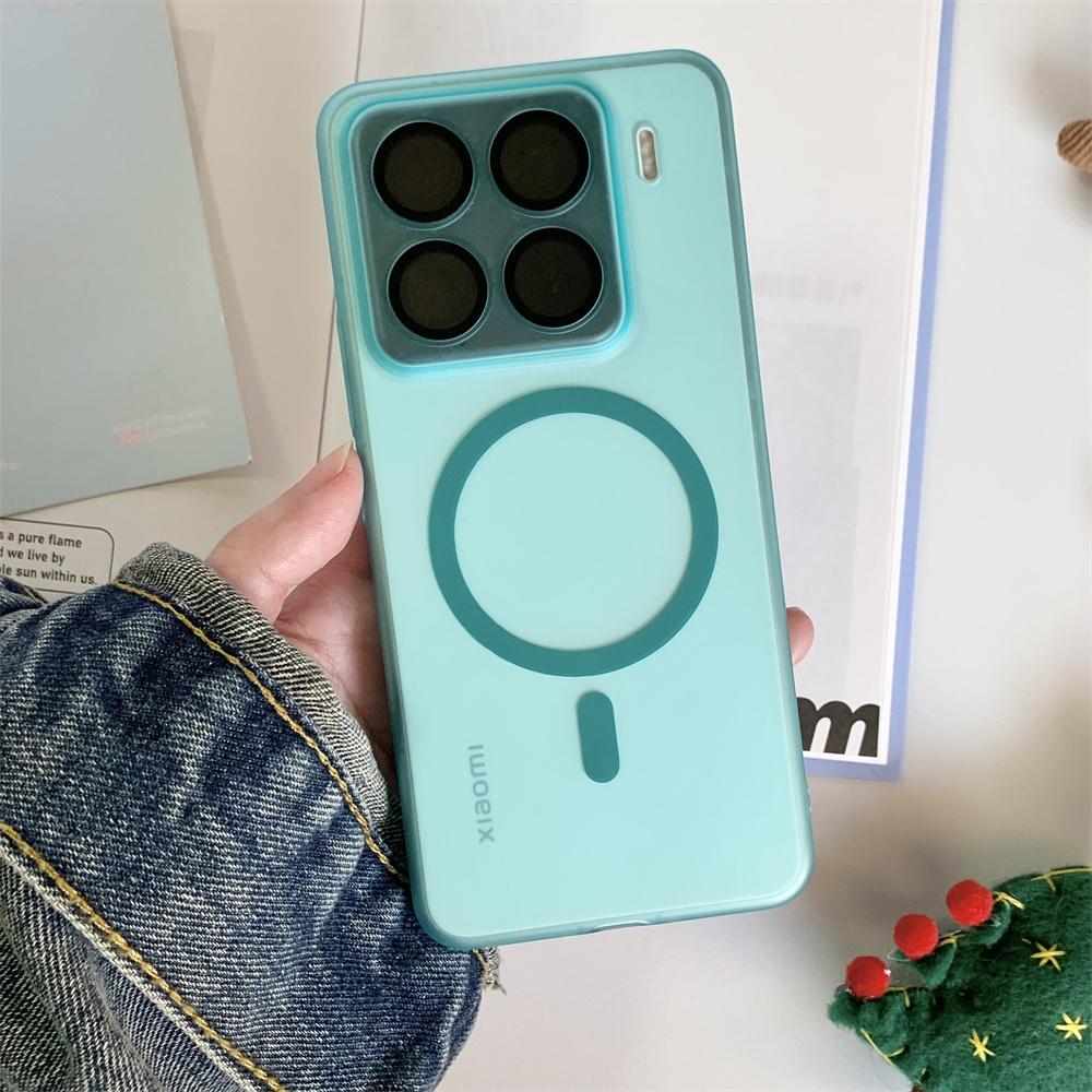 Ultra Thin For Magsafe Wireless Charging Case For Xiaomi 15 14 Pro Full Lens Protection Matte Frosted Translucent PC Back Cover For Xiaomi 14
Ultra Thin For Magsafe Wireless Charging Case For Xiaomi 15 14 Pro Full Lens Protection Matte Frosted Translucent PC Back Cover For Xiaomi 14