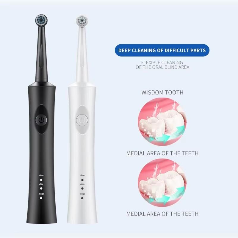 Jianpai Electric Toothbrush Round Head 3D Acoustic Rotary Wireless Seat Charge для дорослих чоловіків і жінок 2 насадки для щіток
Jianpai Electric Toothbrush Round Head 3D Acoustic Rotary Wireless Seat Charge для дорослих чоловіків і жінок 2 насадки для щіток