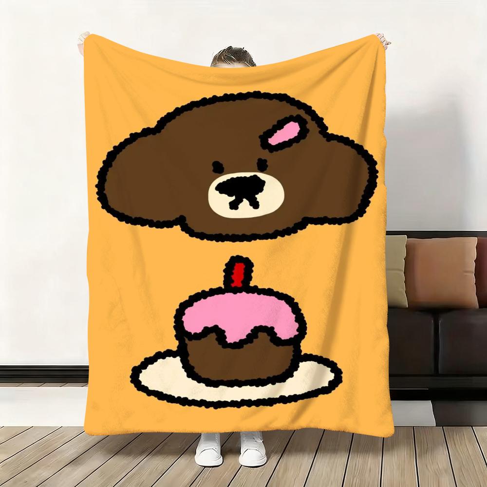 Cute And Warm Caramel Puppy Throw Thick Flannel Blanket Lightweight Warm Cozy Skin-Friendly Throw for Sofa Bed Office Winter Use 75x90cm
Cute And Warm Caramel Puppy Throw Thick Flannel Blanket Lightweight Warm Cozy Skin-Friendly Throw for Sofa Bed Office Winter Use 75x90cm