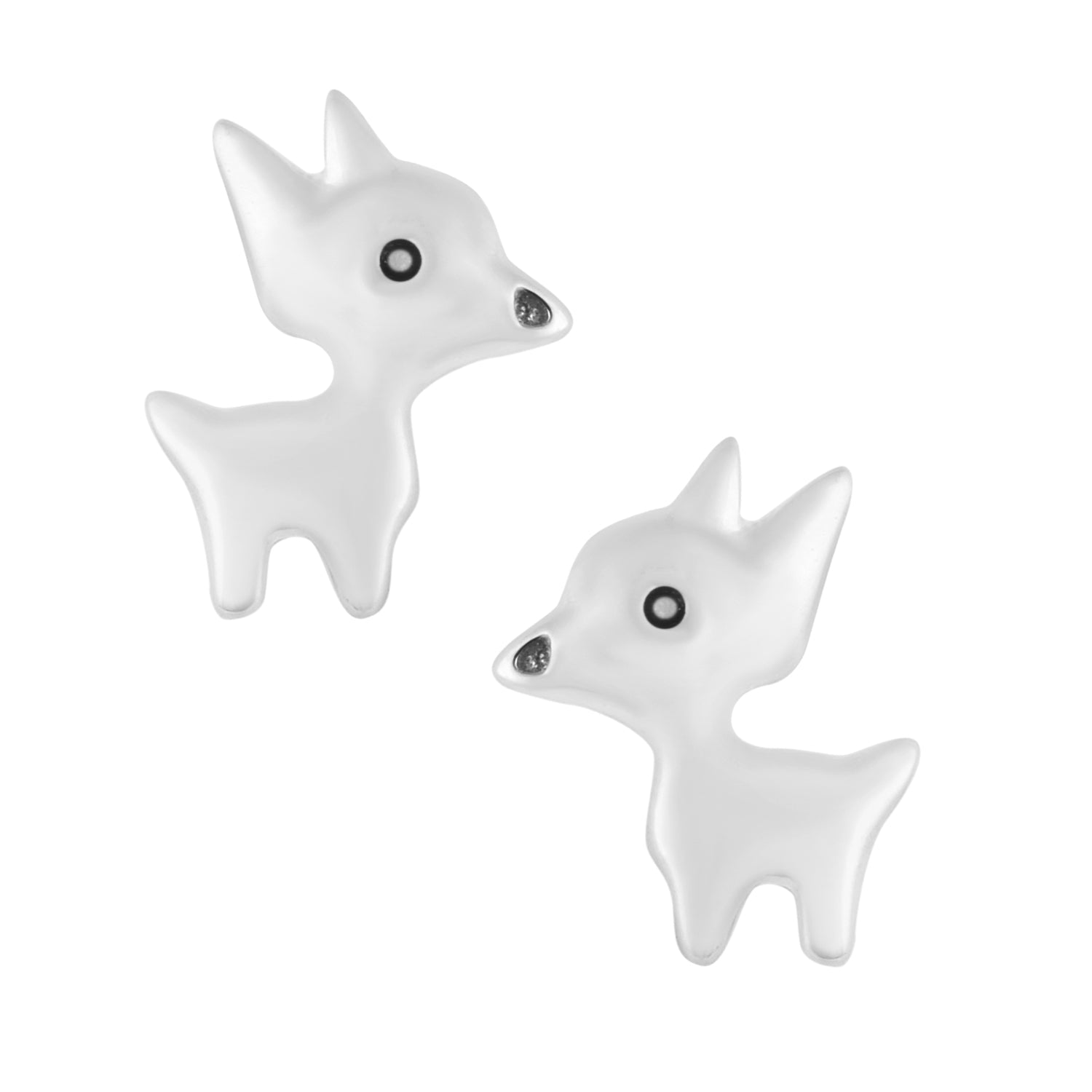 Baby Deer Stud Earrings - Sterling Silver білий
Baby Deer Stud Earrings - Sterling Silver білий