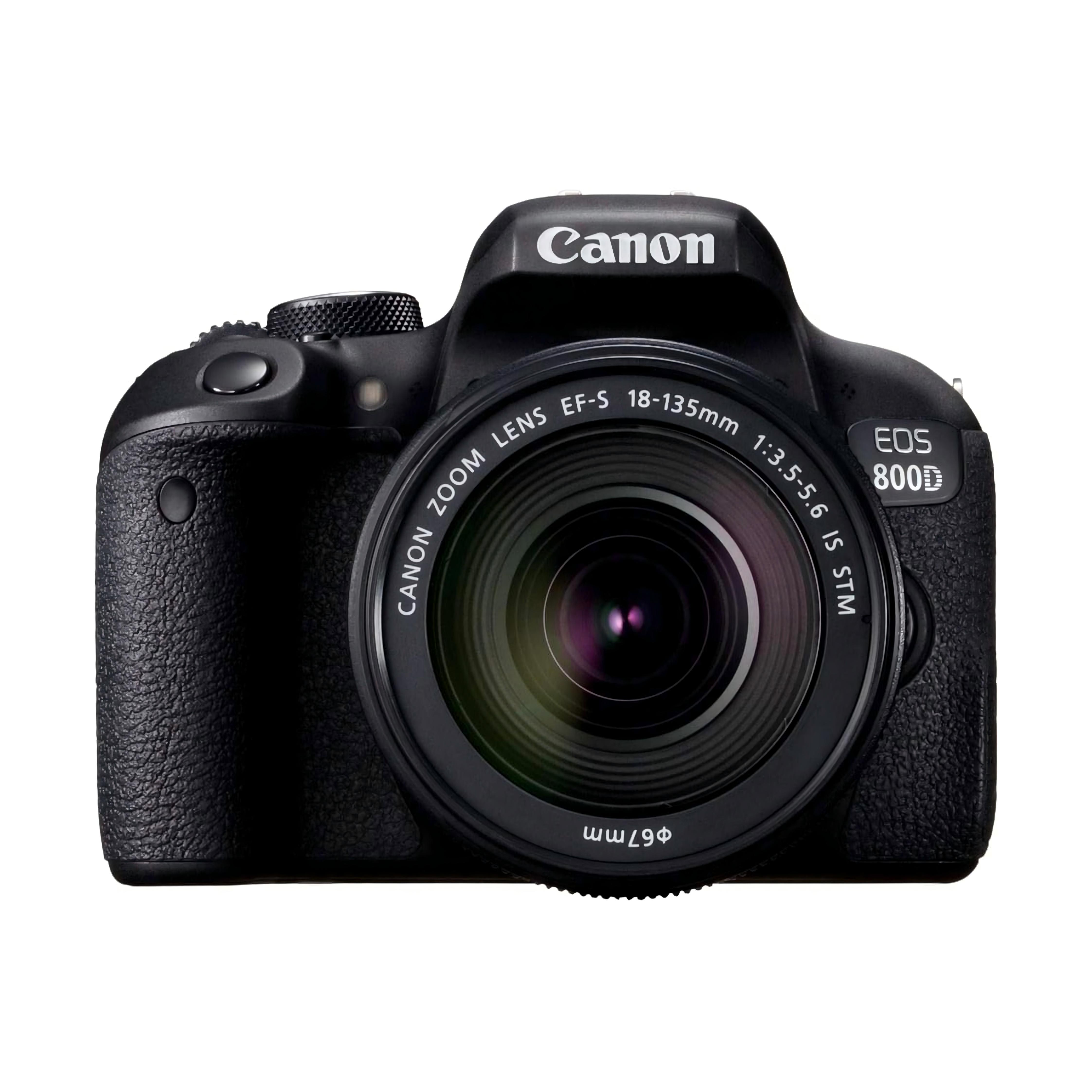 Canon EOS 800D DSLR Camera + EF-S 18-135mm f3.5-5.6 IS STM Zoom Lens чорний
Canon EOS 800D DSLR Camera + EF-S 18-135mm f3.5-5.6 IS STM Zoom Lens чорний