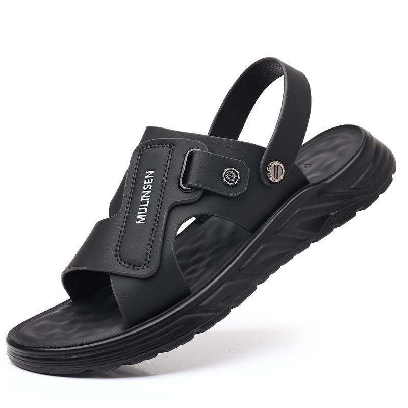 Сандалии мужские летние кожаные пляжные туфли мужские нескользящие износостойкие повседневные мужские сандалии двойного назначения модные универсальные 44
Сандалии мужские летние кожаные пляжные туфли мужские нескользящие износостойкие повседневные мужские сандалии двойного назначения модные универсальные 44