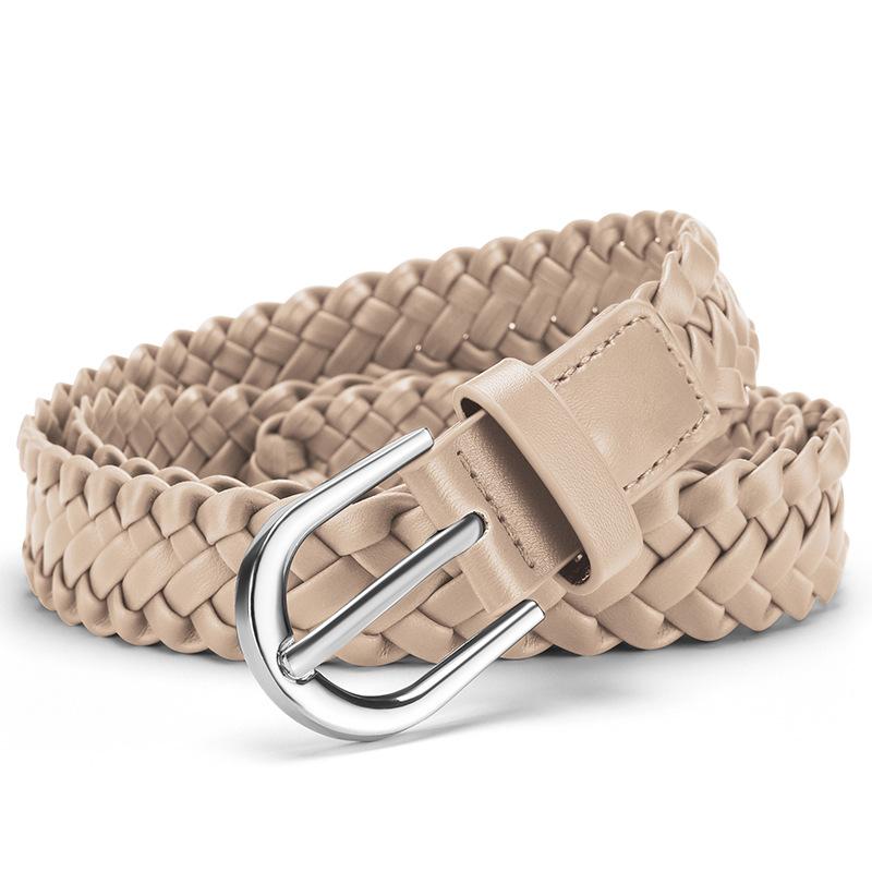 Woven retro women s belt - perfect for casual pants and dresses - slim, hole-free leather belt for women Total length 110, width 2.5 хакі
Woven retro women s belt - perfect for casual pants and dresses - slim, hole-free leather belt for women Total length 110, width 2.5 хакі