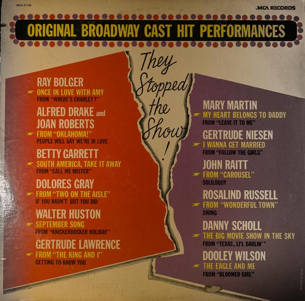 LP Record VARIOUS - They Stopped The Show MCA37128 MCA Records 1980 US Soundtracks & Musicals Used
LP Record VARIOUS - They Stopped The Show MCA37128 MCA Records 1980 US Soundtracks & Musicals Used
