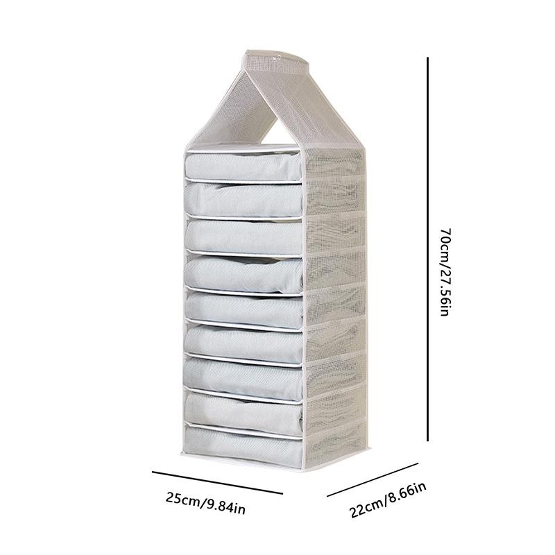 Hanging Closet Organizer Foldable Wardrobe Storage Bag for Underwear Jeans Portable Sturdy Space Saving Bags
Hanging Closet Organizer Foldable Wardrobe Storage Bag for Underwear Jeans Portable Sturdy Space Saving Bags