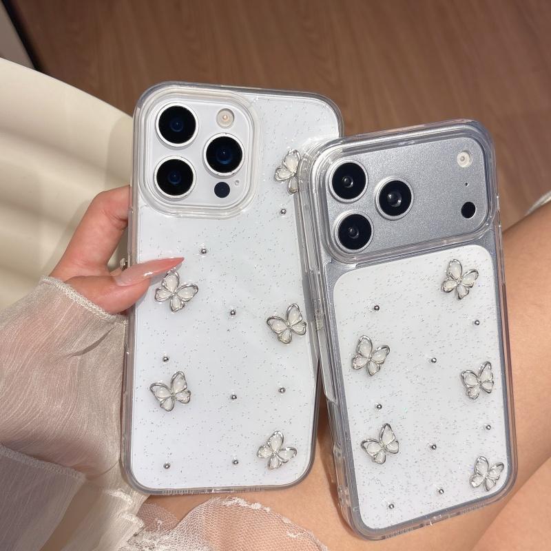 Crystal Transparent Glitter Butterfly Case For iPhone 17 Air 16 15 14 13 12 11 Pro Max Plus Luxury Shockproof Soft TPU Cover iPhone17 чистый
Crystal Transparent Glitter Butterfly Case For iPhone 17 Air 16 15 14 13 12 11 Pro Max Plus Luxury Shockproof Soft TPU Cover iPhone17 чистый