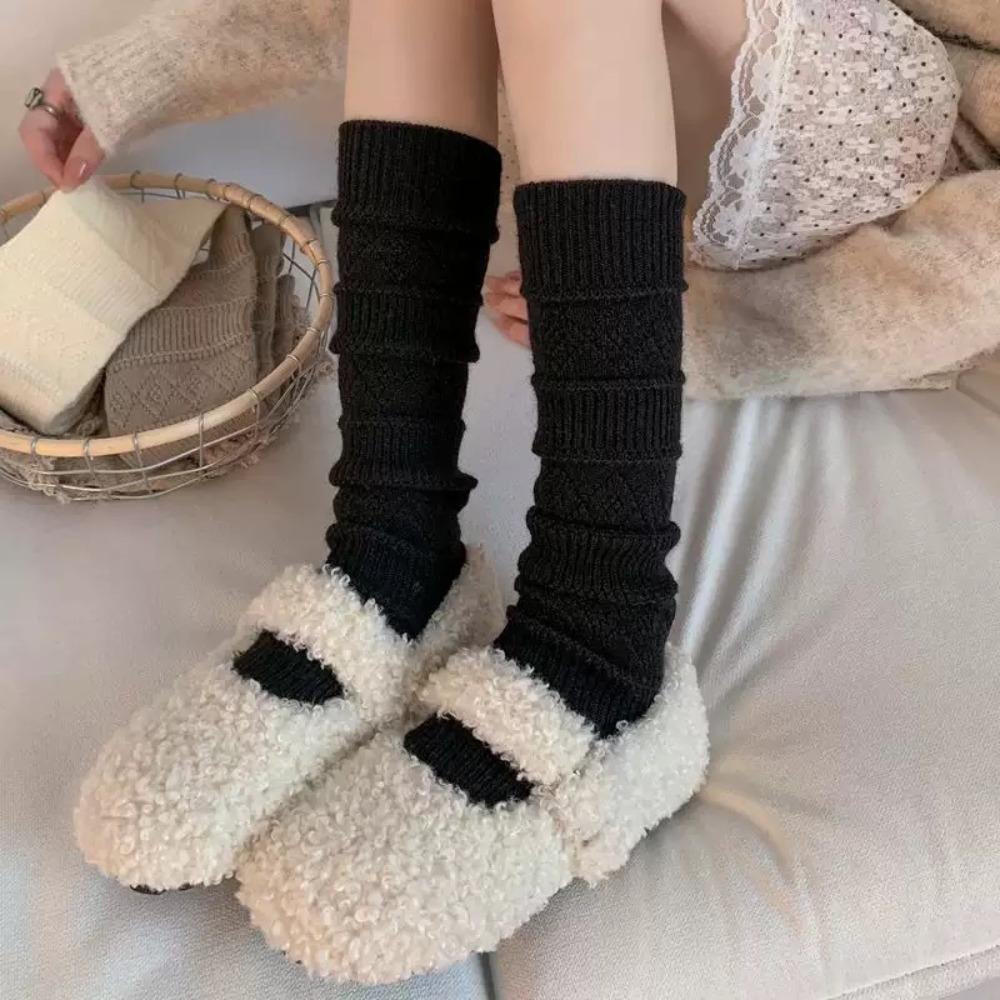 Casual Solid Color Y2K Lolita Socks Thicken Winter Warm Long Tube Sox Breathable Knee High Boot Stockings 35-39 чорний
Casual Solid Color Y2K Lolita Socks Thicken Winter Warm Long Tube Sox Breathable Knee High Boot Stockings 35-39 чорний