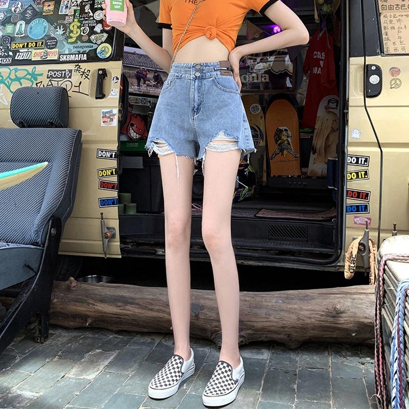 Comfortable Skinny Fashionable and Versatile Broken Holes Denim Shorts Female Design Sense High Waist Loose Wide Leg Thin Hundred A Word Pants XS черный серый
Comfortable Skinny Fashionable and Versatile Broken Holes Denim Shorts Female Design Sense High Waist Loose Wide Leg Thin Hundred A Word Pants XS черный серый