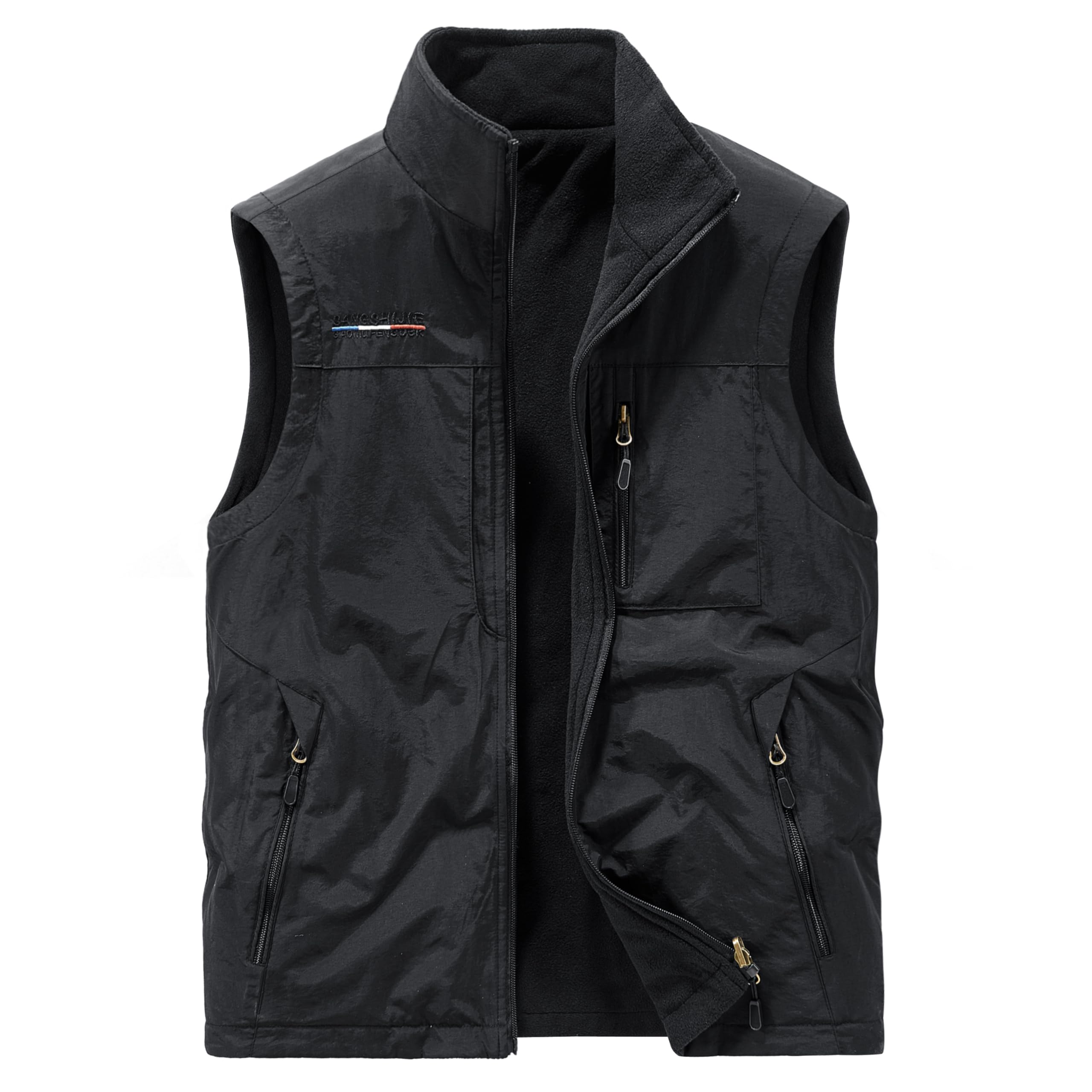 Kayiyasu Outdoor Теплый флисовый жилет с начесом для рыбалки с множеством карманов, доступный в размерах, идеально подходящий для и размера. Мужской двусторонний жилет, теплый, с карманами, чёрный
Kayiyasu Outdoor Теплый флисовый жилет с начесом для рыбалки с множеством карманов, доступный в размерах, идеально подходящий для и размера. Мужской двусторонний жилет, теплый, с карманами, чёрный